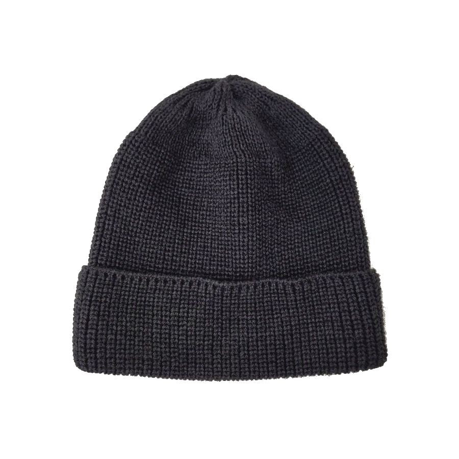 modAS / KNIT CAP / BORKUM / CHACOAL / COTTON / MADE IN GERMANY