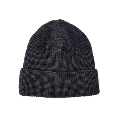 modAS / KNIT CAP / BORKUM / CHACOAL / COTTON / MADE IN GERMANY