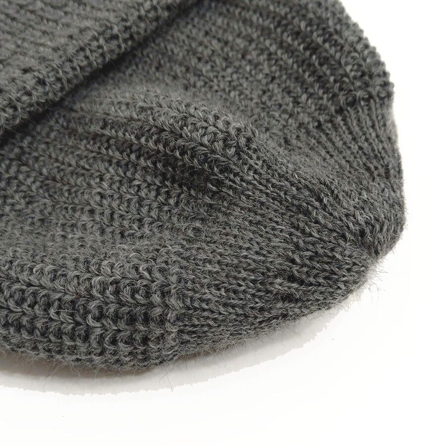 modAS / KNIT CAP / JUIST / GRAY / VIRGIN WOOL / MADE IN GERMANY