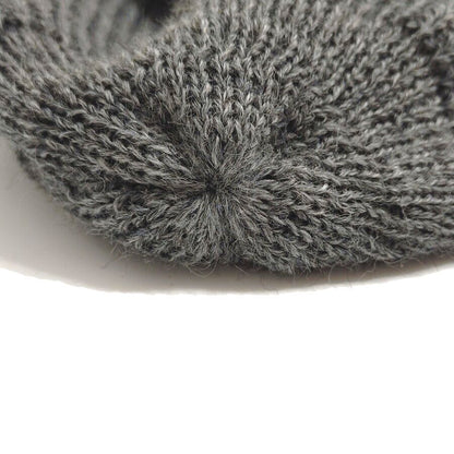 modAS / KNIT CAP / JUIST / GRAY / VIRGIN WOOL / MADE IN GERMANY