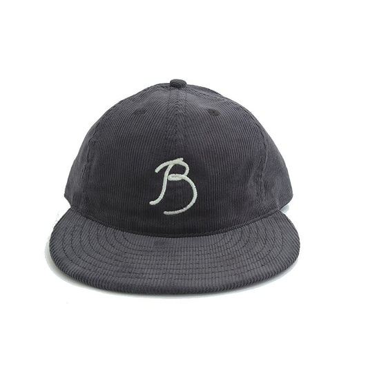 COOPERSTOWN BALL CAP / CORDUROY CAP / 1915 BROOKLYN TIP TOPS / GRAY / SOFT VISOR / SPECIAL ORDER MODEL / MADE IN USA
