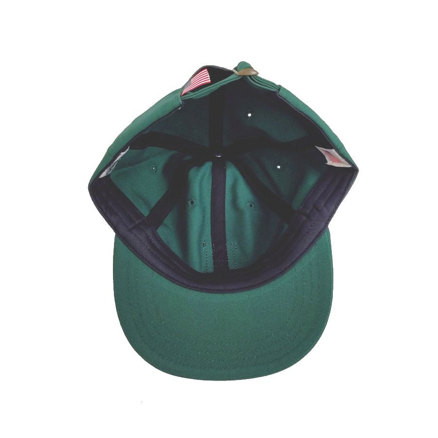 COOPERSTOWN BALL CAP / 1931 HOMESTEAD GRAYS / GREEN / FELT(Orange) / SPECIAL ORDER COLOR /  MADE IN USA