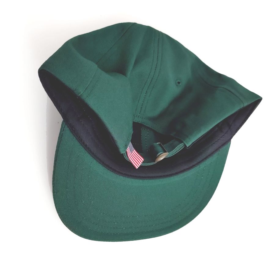 COOPERSTOWN BALL CAP / 1931 HOMESTEAD GRAYS / GREEN / FELT(Orange) / SPECIAL ORDER COLOR /  MADE IN USA