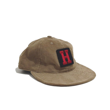 COOPERSTOWN BALL CAP / CORDUROY CAP / 1931 HOMESTEAD GRAYS / SPECIAL ORDER MODEL / PATCH / KHAKI / SOFT VISOR / MADE IN USA