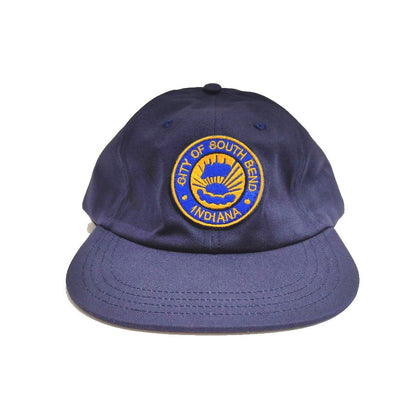 COOPERSTOWN BALL CAP / 1943 SOUTH BEND BLUE SOX / 2COLOR / PATCH / MADE IN USA