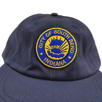 COOPERSTOWN BALL CAP / 1943 SOUTH BEND BLUE SOX / 2COLOR / PATCH / MADE IN USA