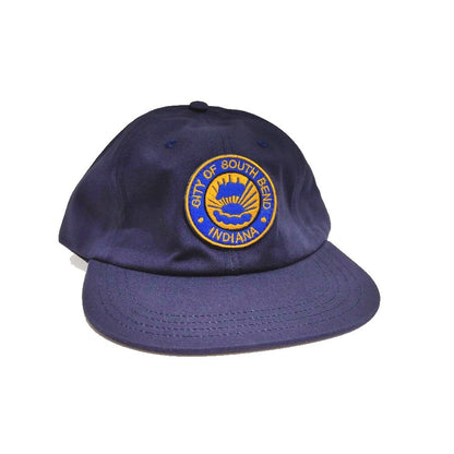 COOPERSTOWN BALL CAP / 1943 SOUTH BEND BLUE SOX / 2COLOR / PATCH / MADE IN USA