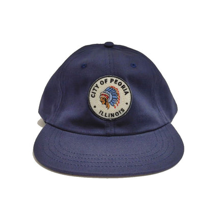 COOPERSTOWN BALL CAP / 1948 ROCK FORD PEACHES / PATCH / 2COLOR / MADE IN USA