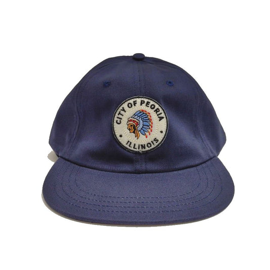 COOPERSTOWN BALL CAP / 1948 ROCK FORD PEACHES / PATCH / 2COLOR / MADE IN USA