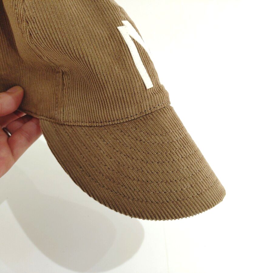 COOPERSTOWN BALL CAP / CORDUROY CAP / 1935 NEWYORK BLACK YANKEES / KHAKI / SOFT VISOR / FELT / SPECIAL ORDER MODEL / MADE IN USA
