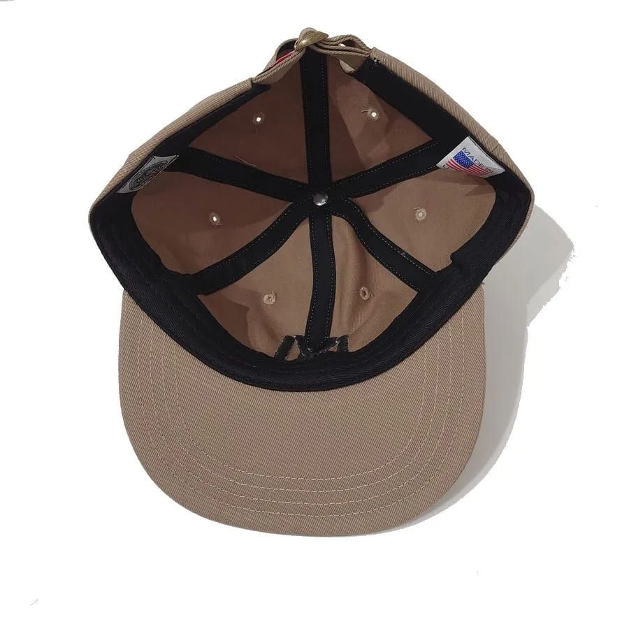 COOPERSTOWN BALL CAP / 1935 NEWYORK BLACK YANKEES / KHAKI / SPECIAL ORDER COLOR MADE IN USA