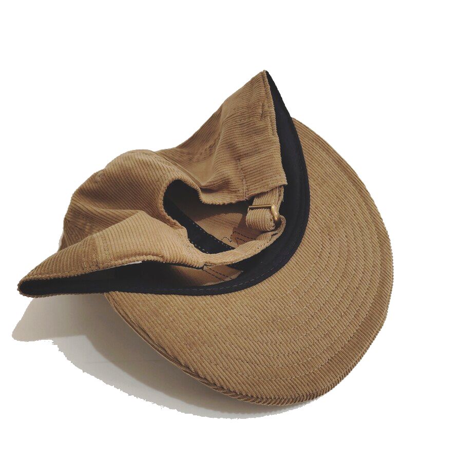 COOPERSTOWN BALL CAP / CORDUROY CAP / 1935 NEWYORK BLACK YANKEES / KHAKI / SOFT VISOR / FELT / SPECIAL ORDER MODEL / MADE IN USA