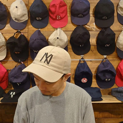 COOPERSTOWN BALL CAP / 1935 NEWYORK BLACK YANKEES / KHAKI / SPECIAL ORDER COLOR MADE IN USA