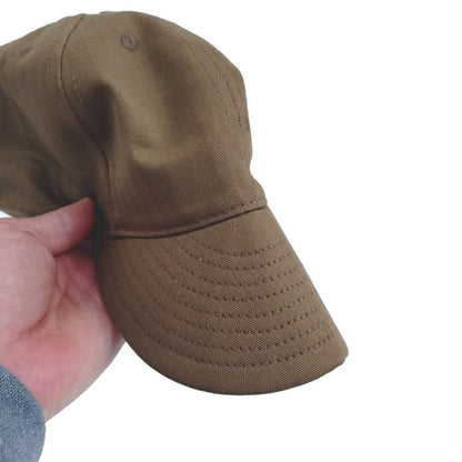 COOPERSTOWN BALL CAP / SOLID / VIEENA HERRING BORN / 9oz / 3COLOR / SOFT VISOR / D-RING / MADE IN USA