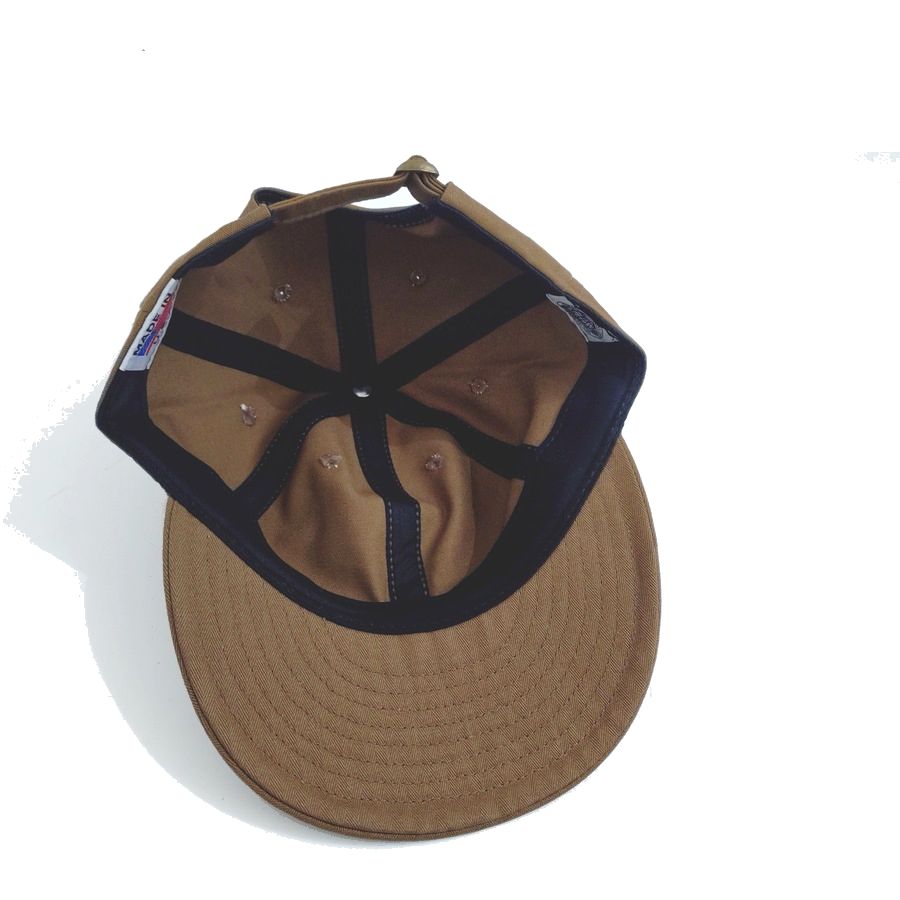 COOPERSTOWN BALL CAP / SOLID / VIEENA HERRING BORN / 9oz / 3COLOR / SOFT VISOR / D-RING / MADE IN USA