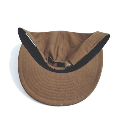 COOPERSTOWN BALL CAP / SOLID / VIEENA HERRING BORN / 9oz / 3COLOR / SOFT VISOR / D-RING / MADE IN USA