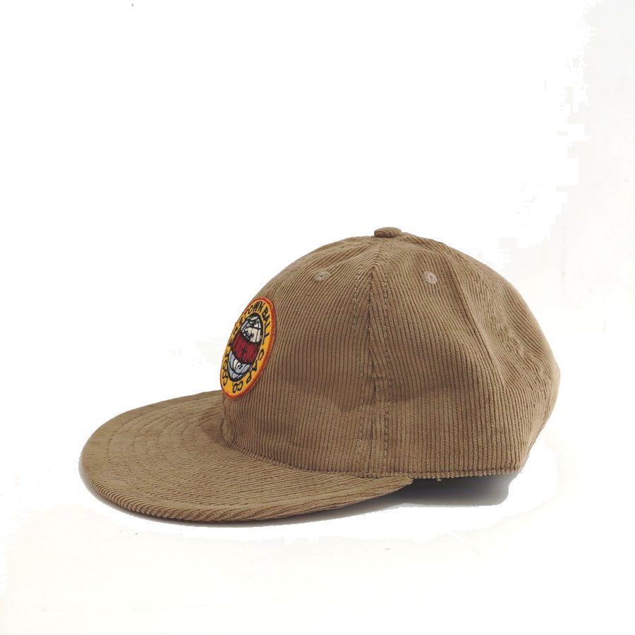 COOPERSTOWN BALL CAP / CORDUROY CAP / COOPERS PATCH  / KHAKI / SOFT VISOR / PATCH / SPECIAL ORDER MODEL / MADE IN USA