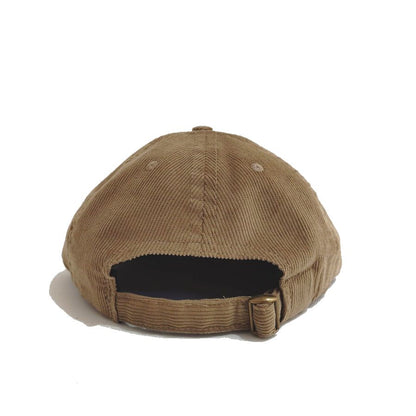 COOPERSTOWN BALL CAP / CORDUROY CAP / COOPERS PATCH  / KHAKI / SOFT VISOR / PATCH / SPECIAL ORDER MODEL / MADE IN USA