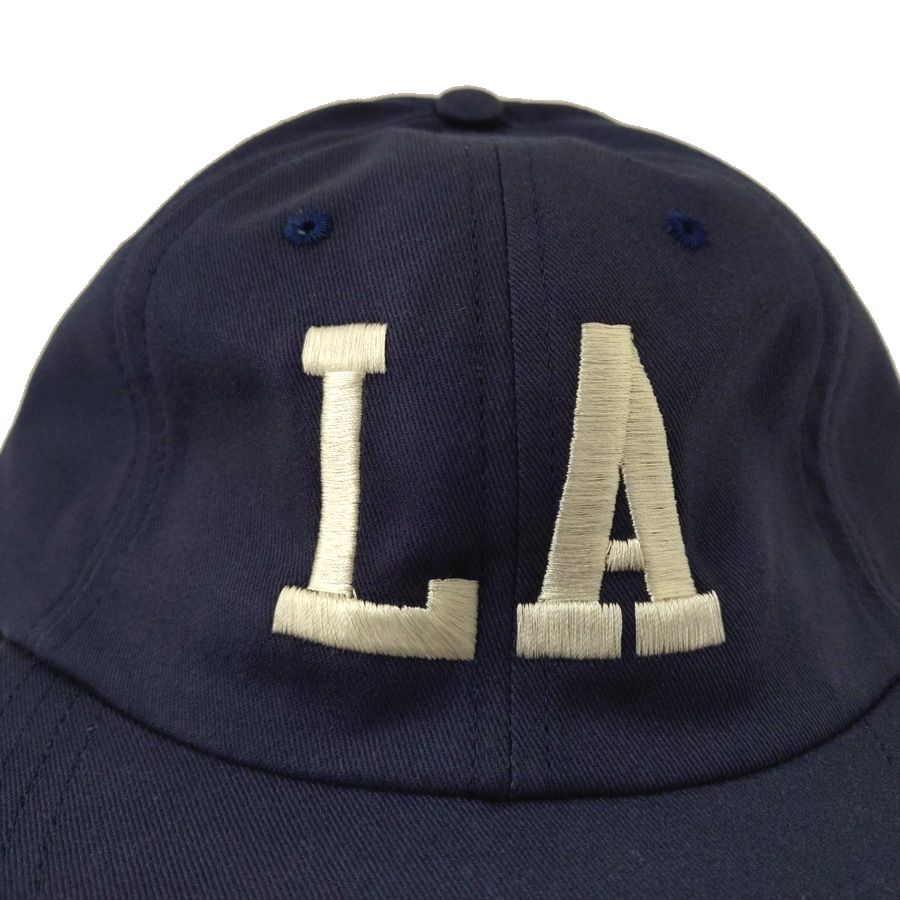 COOPERSTOWN BALL CAP / 1950 LOSANGELES ENGELES / BIG LOGO / 2COLOR / MADE IN USA