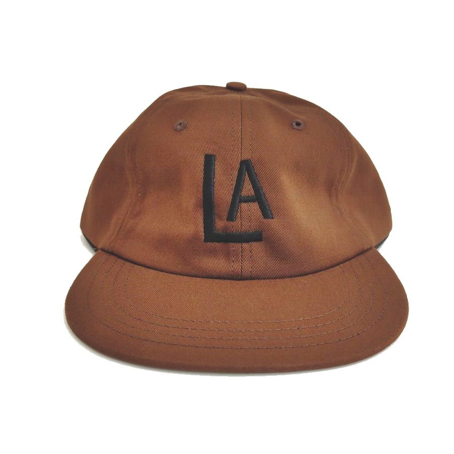 COOPERSTOWN BALL CAP / 1943 LOSANGELES ANGELS / BROWN / SPECIAL ORDER COLOR / MADE IN USA