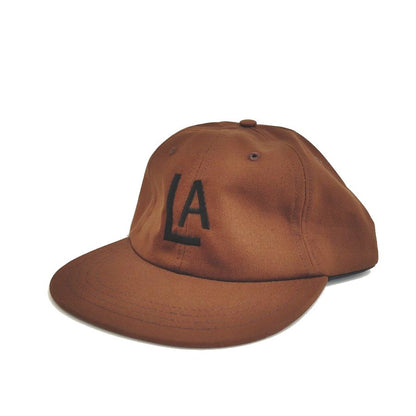 COOPERSTOWN BALL CAP / 1943 LOSANGELES ANGELS / BROWN / SPECIAL ORDER COLOR / MADE IN USA