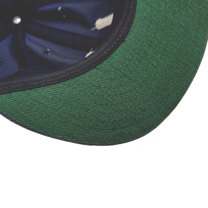 COOPERSTOWN BALL CAP / NEWYORK(NY) / BEEFY BRUSHED BULL DENIM CAP / NAVY/ 12OZ / MADE IN USA