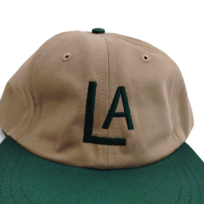 COOPERSTOWN BALL CAP / 1943 LOSANGELES ANGELS / KHAKI×GREEN / SPECIAL ORDER COLOR / MADE IN USA