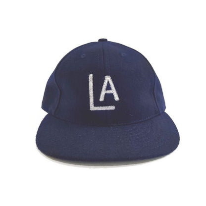 COOPERSTOWN BALL CAP / 1943 LOSANGELES ENGELES(CHAIN-STITCH) / WOOL NYLON / LEATHER STRAP / 2 COLOR / MADE IN USA