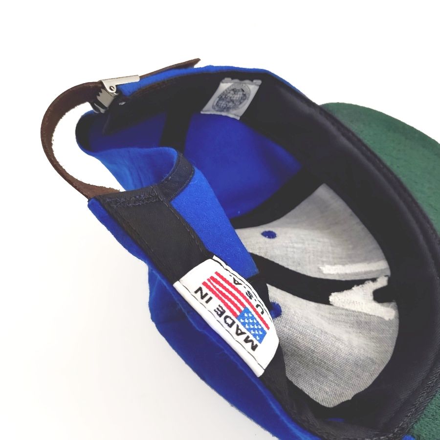 COOPERSTOWN BALL CAP / 1943 LOSANGELES ENGELES(CHAIN-STITCH) / WOOL NYLON / LEATHER STRAP / 2 COLOR / MADE IN USA