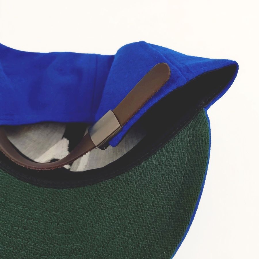 COOPERSTOWN BALL CAP / 1943 LOSANGELES ENGELES(CHAIN-STITCH) / WOOL NYLON / LEATHER STRAP / 2 COLOR / MADE IN USA