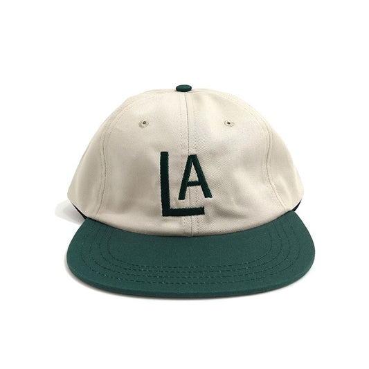 COOPERSTOWN BALL CAP / 1943 LOSANGELES ENGELES / STONE×GREEN / SPECIAL ORDER COLOR / MADE IN USA