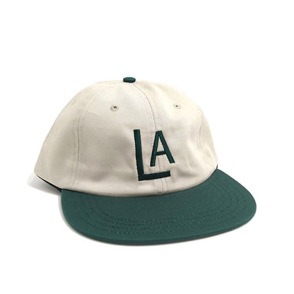 COOPERSTOWN BALL CAP / 1943 LOSANGELES ENGELES / STONE×GREEN / SPECIAL ORDER COLOR / MADE IN USA