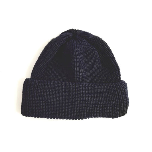 modAS / KNIT CAP / JUIST / BLACK / COTTON / MADE IN GERMANY