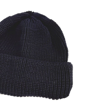 modAS / KNIT CAP / JUIST / BLACK / COTTON / MADE IN GERMANY