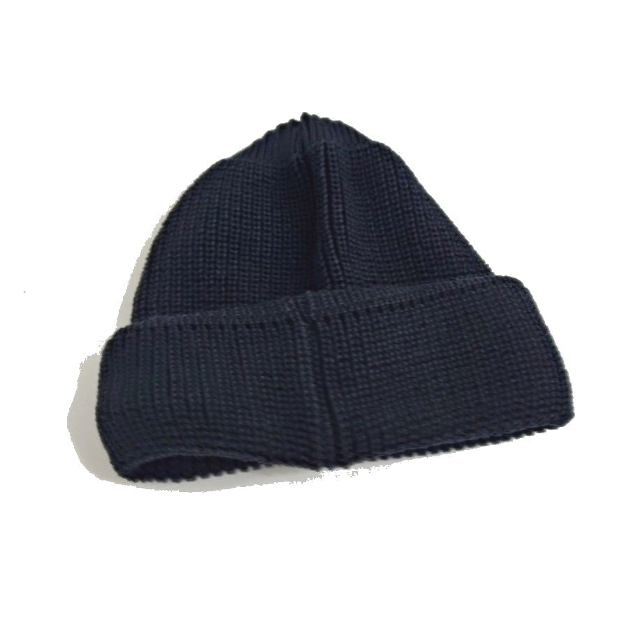 modAS / KNIT CAP / JUIST / BLACK / COTTON / MADE IN GERMANY