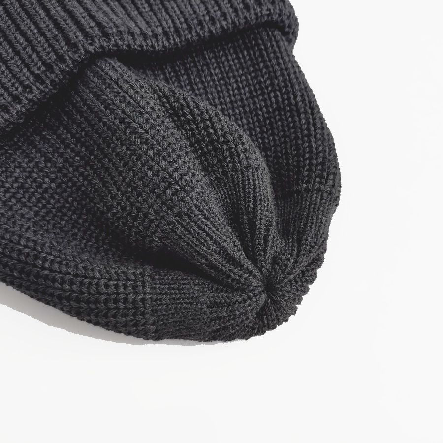 modAS / KNIT CAP / JUIST / GRAY / COTTON / MADE IN GERMANY