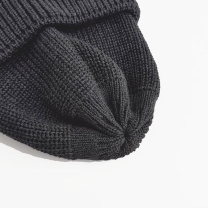 modAS / KNIT CAP / JUIST / GRAY / COTTON / MADE IN GERMANY