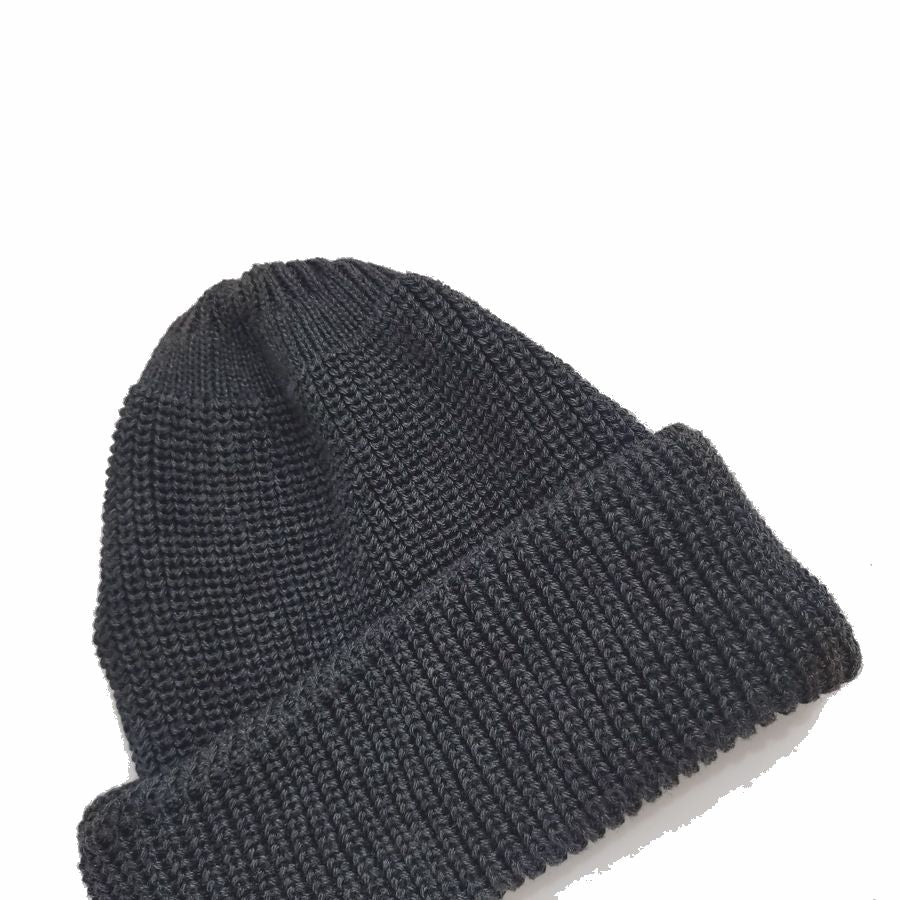 modAS / KNIT CAP / JUIST / GRAY / COTTON / MADE IN GERMANY