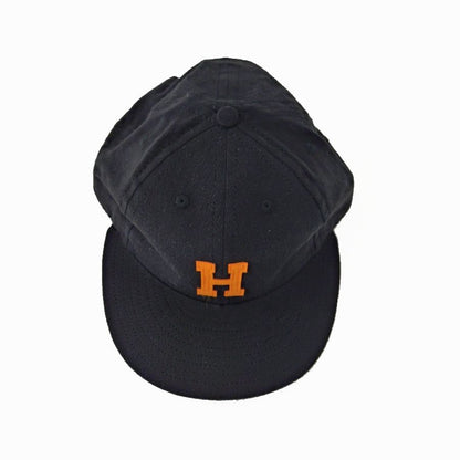 COOPERSTOWN BALL CAP / 1931 HOMESTEAD GRAYS / LINEN COTTON / BLACK / FELT / SPECIAL ORDER MODEL / STRUCTURED / MADE IN USA