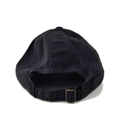 COOPERSTOWN BALL CAP / 1931 HOMESTEAD GRAYS / LINEN COTTON / BLACK / FELT / SPECIAL ORDER MODEL / STRUCTURED / MADE IN USA