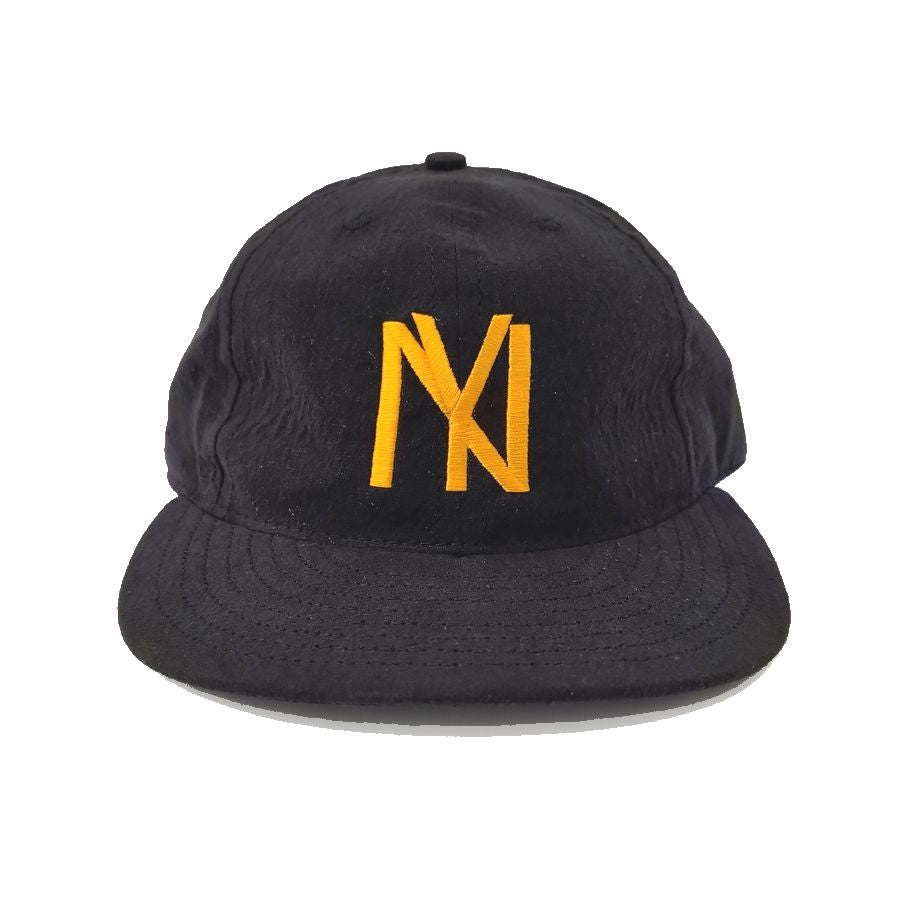 COOPERSTOWN BALL CAP / 1935 NEWYORK BLACK YANKEES / LINEN COTTON / BLACK / SPECIAL ORDER MODEL / STRUCTURED / MADE IN USA