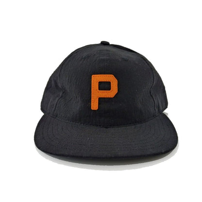 COOPERSTOWN BALL CAP / 1947 PORTLAND BEAVERS / LINEN COTTON / BLACK / FELT / SPECIAL ORDER MODEL / STRUCTURED / MADE IN USA