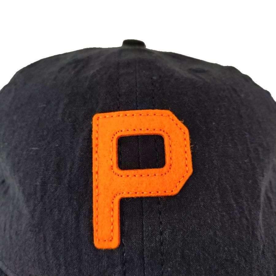 COOPERSTOWN BALL CAP / 1947 PORTLAND BEAVERS / LINEN COTTON / BLACK / FELT / SPECIAL ORDER MODEL / STRUCTURED / MADE IN USA