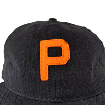 COOPERSTOWN BALL CAP / 1947 PORTLAND BEAVERS / LINEN COTTON / BLACK / FELT / SPECIAL ORDER MODEL / STRUCTURED / MADE IN USA