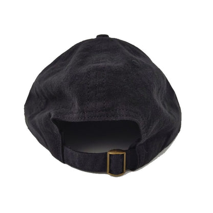 COOPERSTOWN BALL CAP / USMC / LINEN COTTON / BLACK / SPECIAL ORDER MODEL / STRUCTURED / MADE IN USA