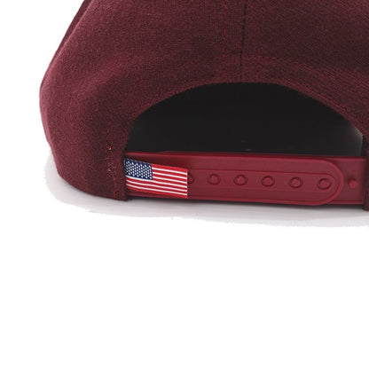 COOPERSTOWN BALL CAP / 1947 PORTLAND BEAVERS / WOOL SAGE / MAROON  / MADE IN USA
