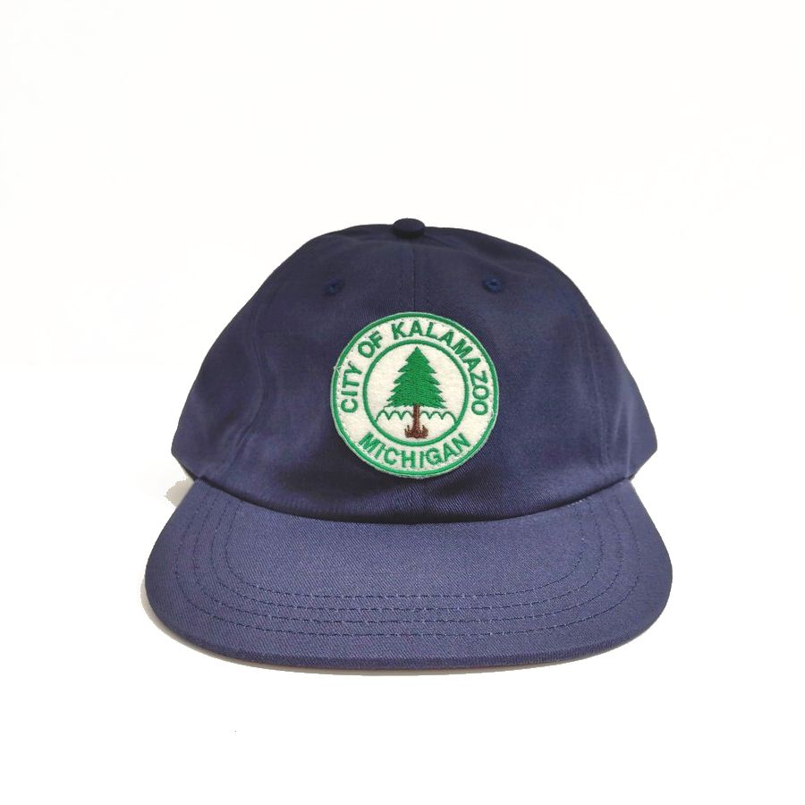 COOPERSTOWN BALL CAP / 1949 KALAMAZOO LASSIES / PATCH / 2COLOR / D-RING / MADE IN USA
