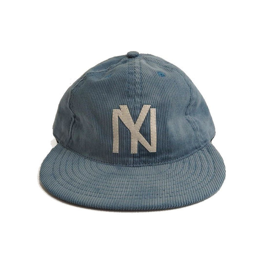 COOPERSTOWN BALL CAP / CORDUROY CAP / 1935 NEWYORK BLACK YANKEES / RAIN / SOFT VISOR / FELT / SPECIAL ORDER MODEL / MADE IN USA