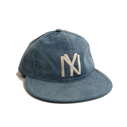 COOPERSTOWN BALL CAP / CORDUROY CAP / 1935 NEWYORK BLACK YANKEES / RAIN / SOFT VISOR / FELT / SPECIAL ORDER MODEL / MADE IN USA