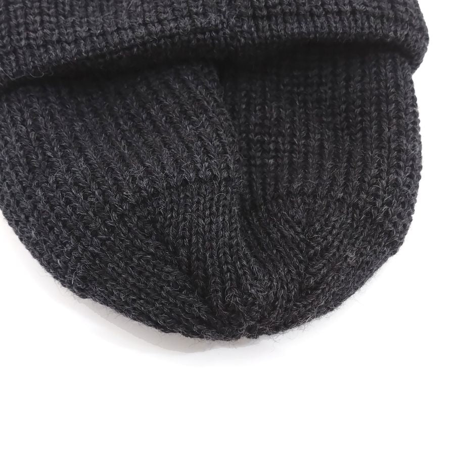 modAS / KNIT CAP / JUIST / CHACOAL / VIRGIN WOOL / MADE IN GERMANY